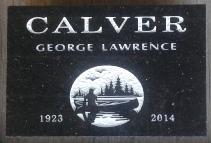 memorial marker,headstone,mount ida cemetery,salmon arm,bc,george calver,www.classicshuswapmonuments.com